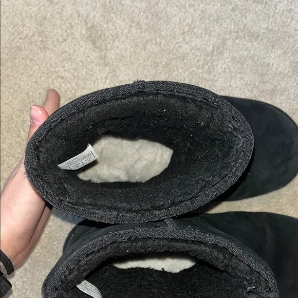 Black Suede Boots - Picture 10 of 11